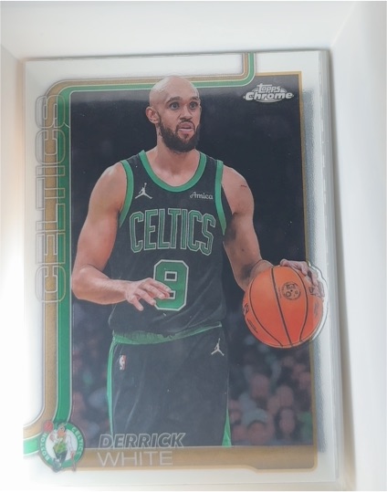 2025-26 Topps Chrome #71 Derrick White — front