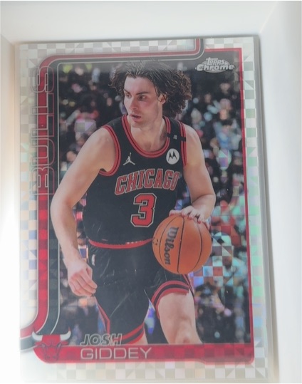 2025-26 Topps Chrome #48 Josh Giddey — front