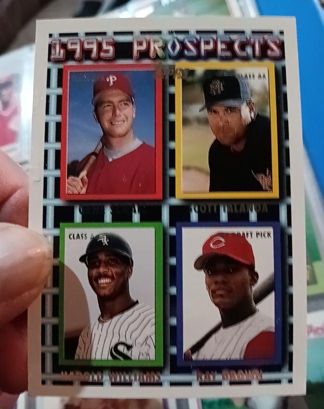 1995 Topps #79 Gene Schall / Scott Talanoa / Harold Williams / Ray Brown — front