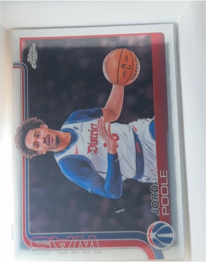 2025-26 Topps Chrome #207 Jordan Poole — front