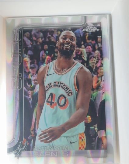 2025-26 Topps Chrome #216 Harrison Barnes — front