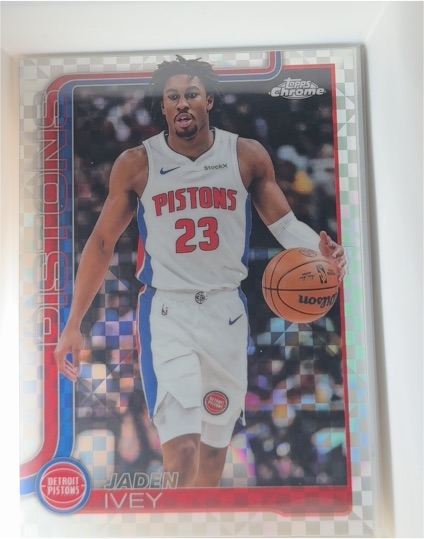 2025-26 Topps Chrome #61 Jaden Ivey — front
