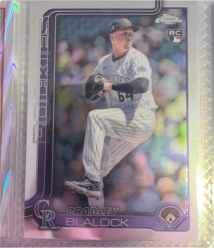 2025 Topps Chrome #289 Bradley Blalock — front