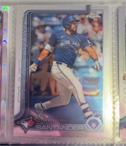 2025 Topps Chrome #60 Anthony Santander — front