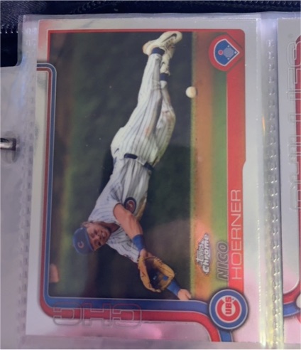 2025 Topps Chrome #107 Nico Hoerner — front