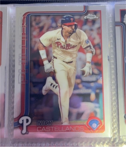 2025 Topps Chrome #226 Nick Castellanos — front