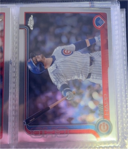 2025 Topps Chrome #144 Ian Happ — front