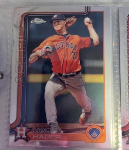 2025 Topps Chrome #295 Josh Hader — front