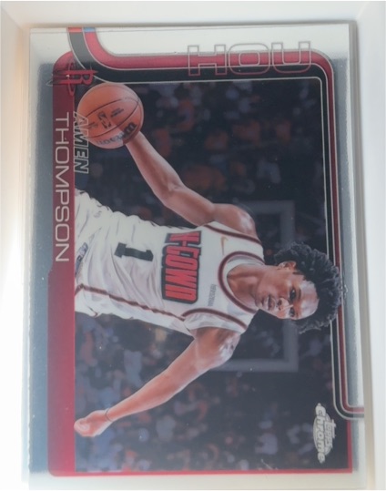 2025-26 Topps Chrome #17 Amen Thompson — front