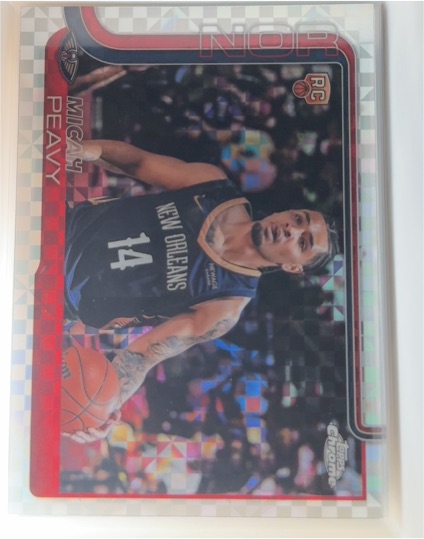 2025-26 Topps Chrome #291 Micah Peavy — front