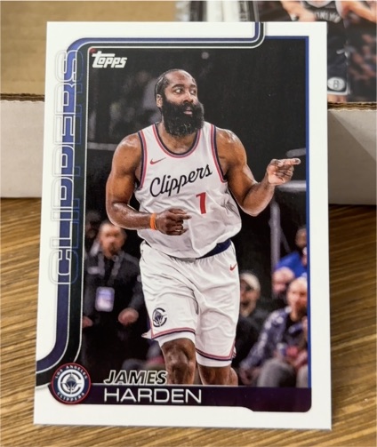 2025-26 Topps #143 James Harden Los Angeles Clippers — front