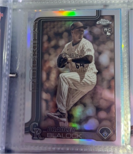 2025 Topps Chrome #289 Bradley Blalock — front