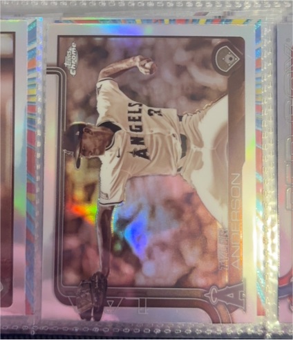 2025 Topps Chrome #128 Brandon Anderson — front
