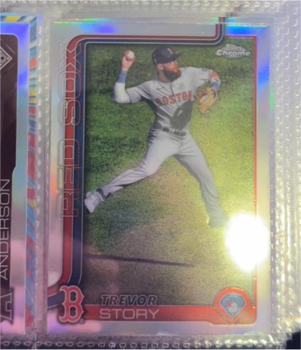 2025 Topps Chrome #232 Trevor Story — front