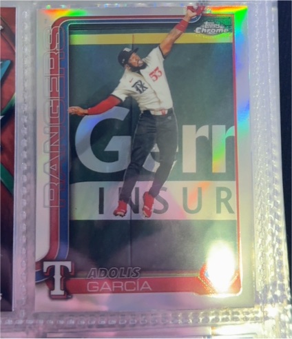 2025 Topps Chrome #293 Adolis Garcia — front