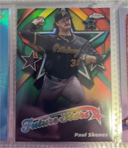 2025 Topps Chrome #FS-2 Paul Skenes Future Stars — front