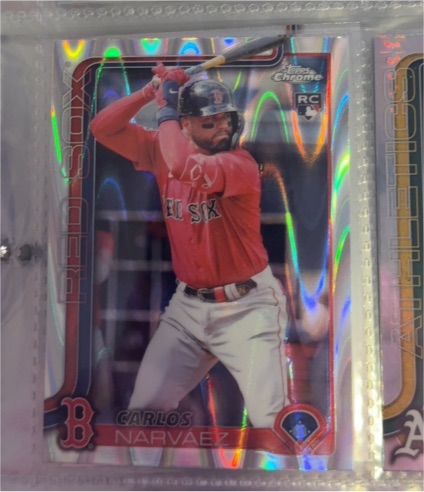2025 Topps Chrome #194 Carlos Narvaez — front