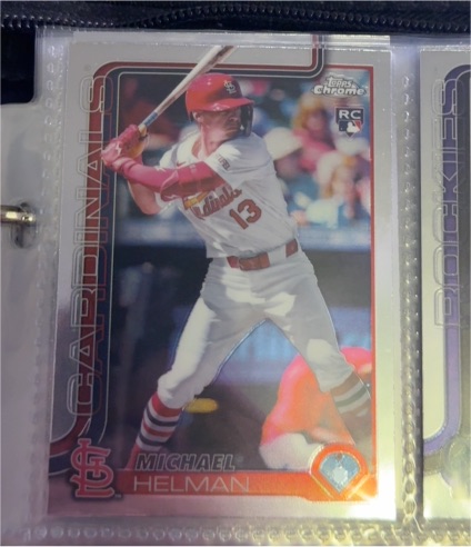 2025 Topps Chrome #104 Michael Helman — front