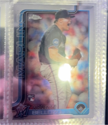 2025 Topps Chrome #122 Valente Bellozo — front