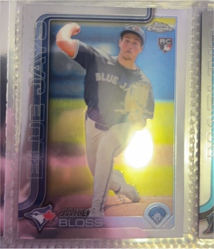 2025 Topps Chrome #188 Jake Bloss — front