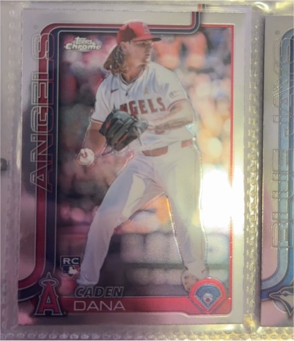 2025 Topps Chrome #245 Caden Dana — front