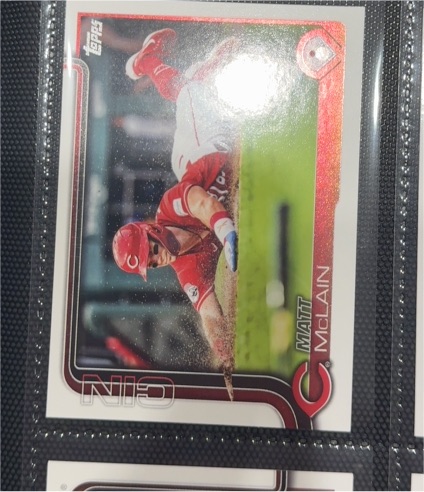2025 Topps Series 2 #647 Matt McLain — front