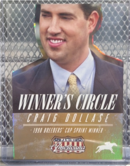 2015 Panini Americana #10 Craig Dollase Winner's Circle — front