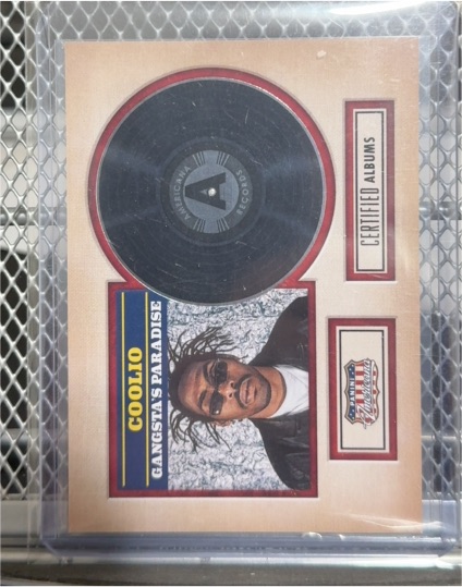 2015 Panini Americana Certified Silver Albums #3 Coolio Gangsta's Paradise — front