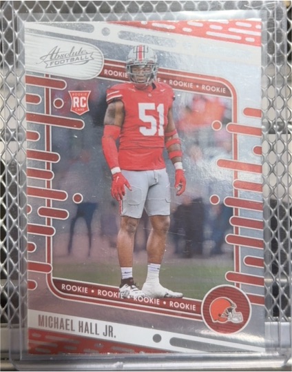 2024 Panini Absolute Football #153 Michael Hall Jr. — front