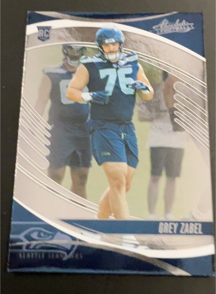 2025 Panini Absolute #125 Grey Zabel — front