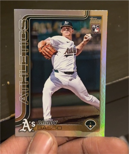 2025 Topps Chrome #205 Brady Basso — front