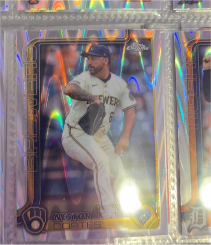 2025 Topps Chrome #22 Nestor Cortes — front