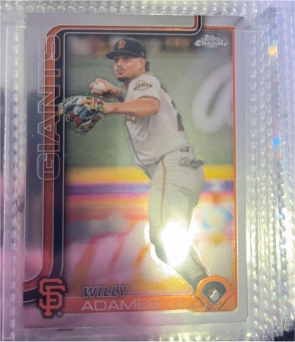 2025 Topps Chrome #282 Willy Adames — front