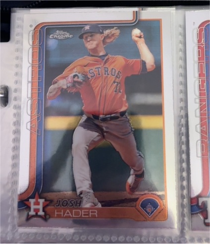 2025 Topps Chrome #295 Josh Hader — front