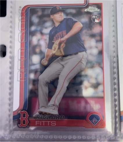 2025 Topps Chrome #72 Richard Fitts — front