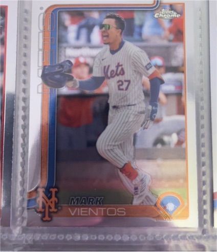 2025 Topps Chrome #174 Mark Vientos — front
