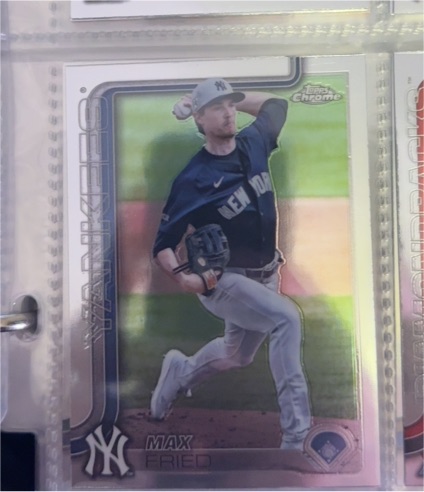 2025 Topps Chrome #39 Max Fried — front