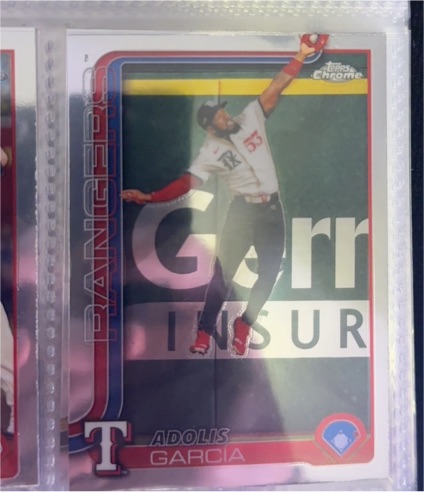2025 Topps Chrome #293 Adolis Garcia — front