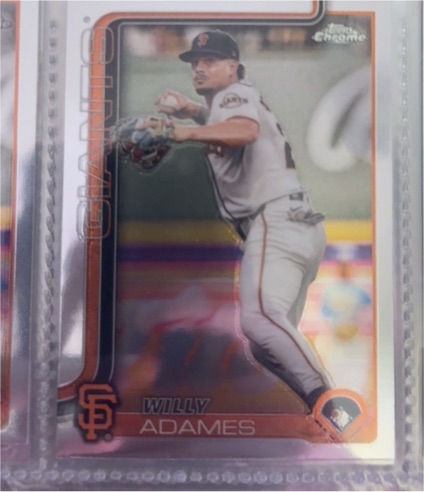 2025 Topps Chrome #282 Willy Adames — front