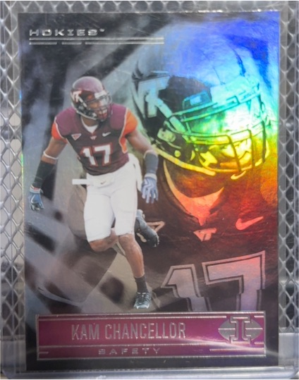 2022 Panini Chronicles Draft Picks Illusions #8 Kam Chancellor — front
