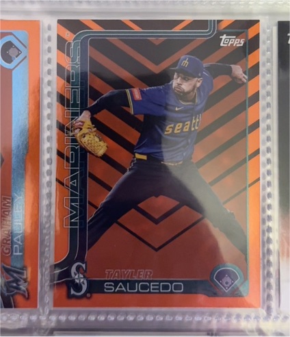 2025 Topps Update #US226 Tayler Saucedo — front