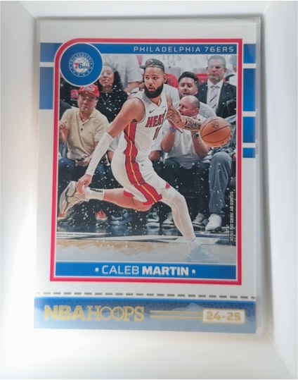 2024-25 Panini NBA Hoops Winter #75 Caleb Martin — front