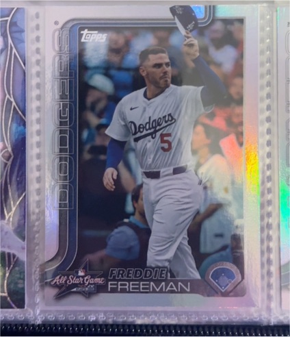 2025 Topps Update #ASG-4 Freddie Freeman — front