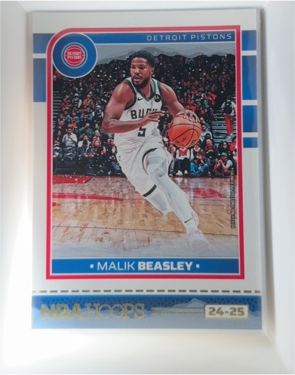 2024-25 Panini NBA Hoops #145 Malik Beasley — front