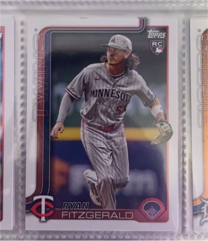 2025 Topps Update #US308 Ryan Fitzgerald — front