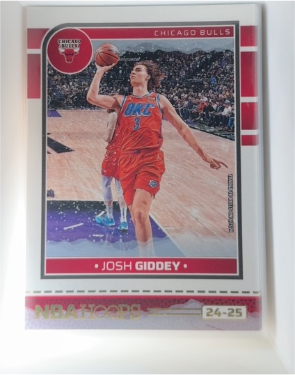 2024-25 Panini NBA Hoops #217 Josh Giddey — front