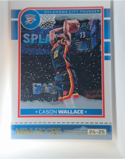 2024-25 Panini NBA Hoops #68 Cason Wallace — front
