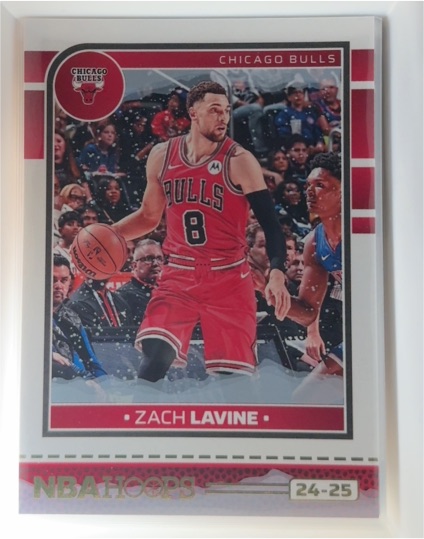 2024-25 Panini NBA Hoops #24-25 Zach LaVine — front