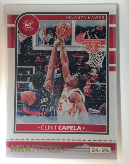 2024-25 Panini NBA Hoops Winter #40 Clint Capela — front