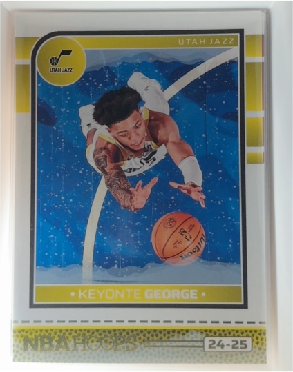 2024-25 Panini NBA Hoops Winter #50 Keyonte George — front